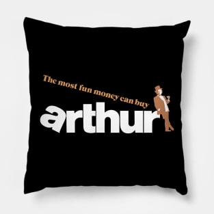 Arthur Movie 1981 Logo Pillow