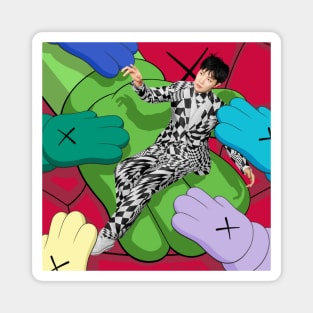 J hope Jack in the box Magnet