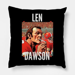 Len Dawson Halftime smoke cigarettes Pillow