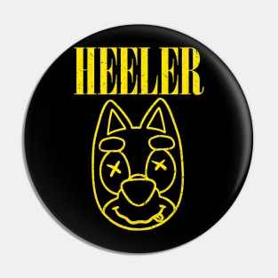 Blue heeler band Pin