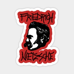 Friedrich Nietzsche ink Magnet