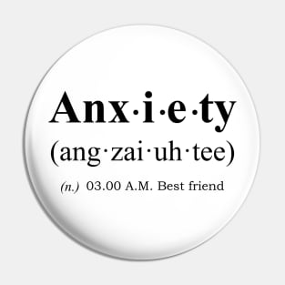 Anxiety Pin