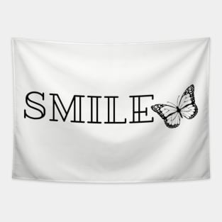 Smile Tshirt, Unisex Tshirt, Smile Tshirt, Positive Tshirt, Happy Face Tshirt, Happy Tshirt, Happiness Tshirt, Motivational Tshirt Tapestry