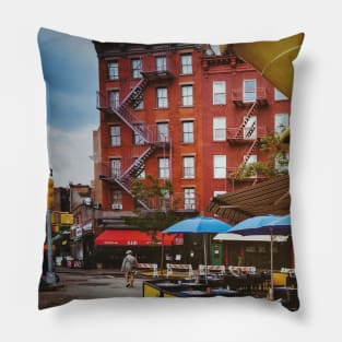 West Village, Manhattan, NYC Pillow