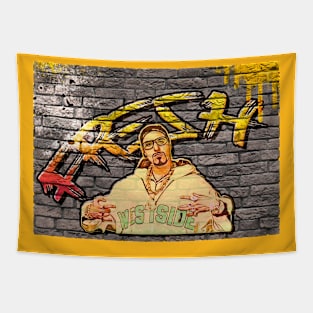 OG Comedy - Ali G - Graffiti style - FRESH Tapestry