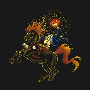 I’m Losing My Mind Pumpkin Headless Horseman by Tobe Fonseca T-Shirt