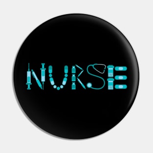 Nurse (Turquoise) Pin