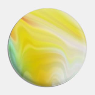 Rainbow Colorful Abstract Wave Pattern Pin