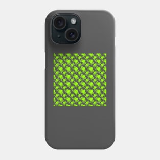 Spidy Pattern Neon Green Phone Case