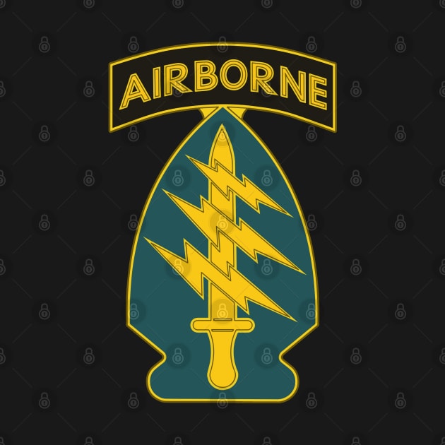 US Army Special Forces Insignia by Mandra