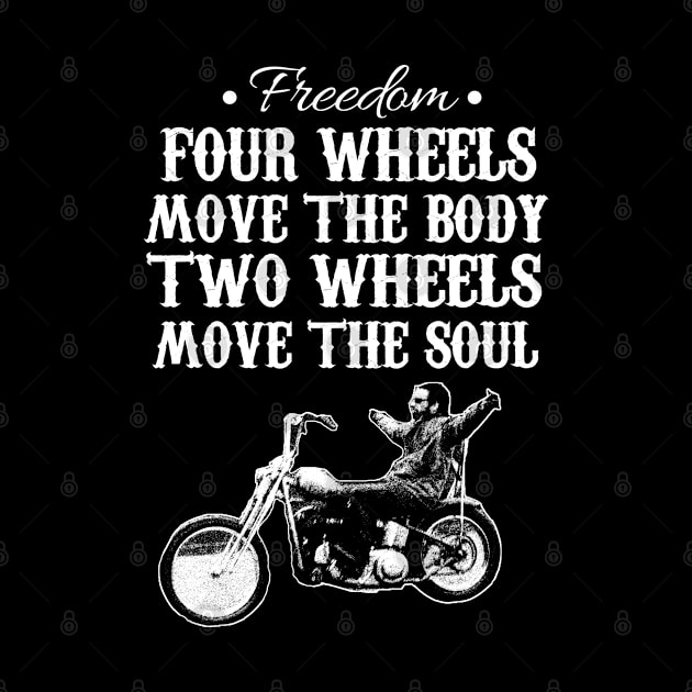 Two Wheels Move The Soul by Marks Marketplace