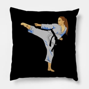 Karate Kick and Interactive Belt Pillow