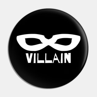 White Mask - Villain Pin