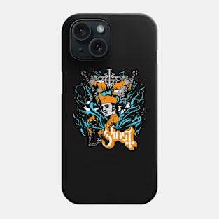 Ghost Retro Orange Phone Case