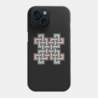 Roman Mosaic Double Strand Guilloche Phone Case