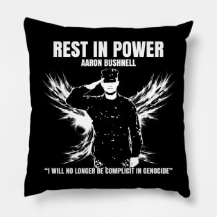 I will no longer be complicit in genocide Pillow