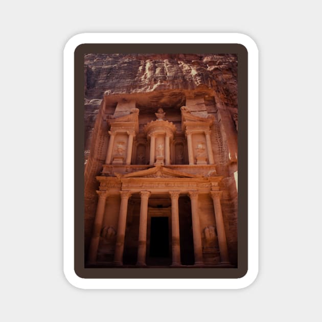 Jordan Petra 1 Magnet by RubenTeshmar