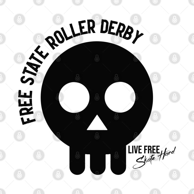 New logo by Free State Roller Derby