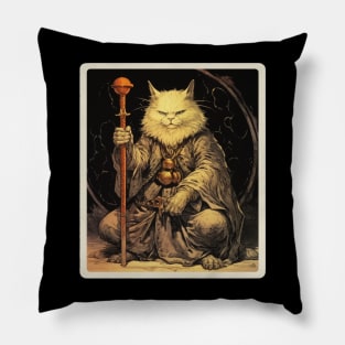 Mystical cat Pillow
