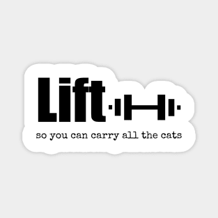 Lift All the Cats Magnet