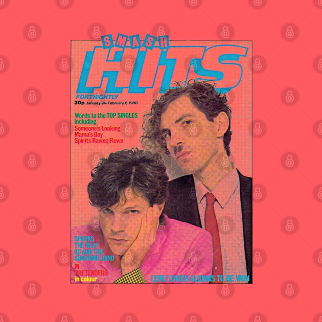 Smash Hits / Sparks 80s Magazine Cover by DankFutura