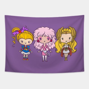 Lil' CutiEs- Eighties Ladies Tapestry