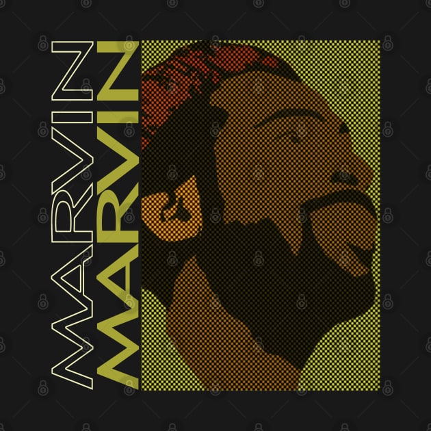 marvin halfone gaye by @rmyStore