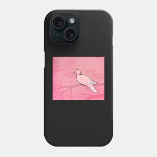 Ring Dove (Streptopelia risoria) Phone Case