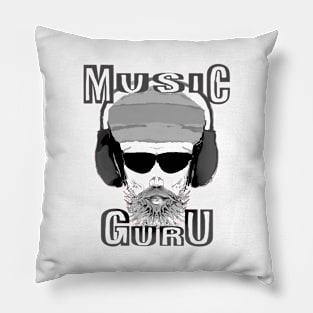 Music Retro Fusion Trance Pillow