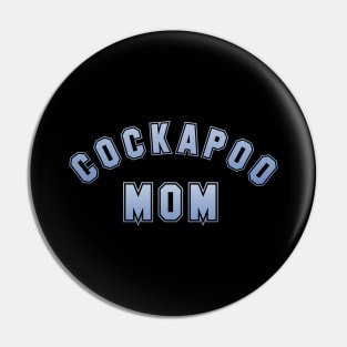 Cockapoo Mom college text design for dog moms Pin