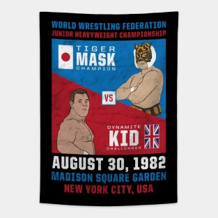 Tiger Mask vs. Dynamite Kid Tapestry