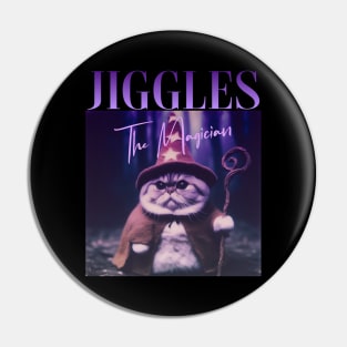 Jiggles the Magician Pin