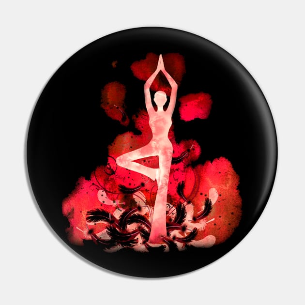 Yoga red inv Pin by Munayki