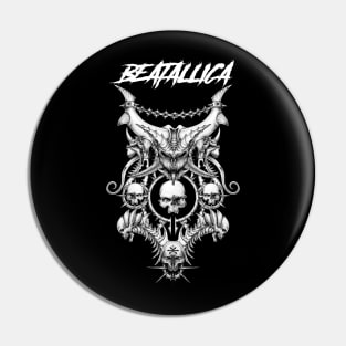 BEATALLICA BAND MERCHANDISE Pin