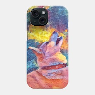 Fire dog Phone Case