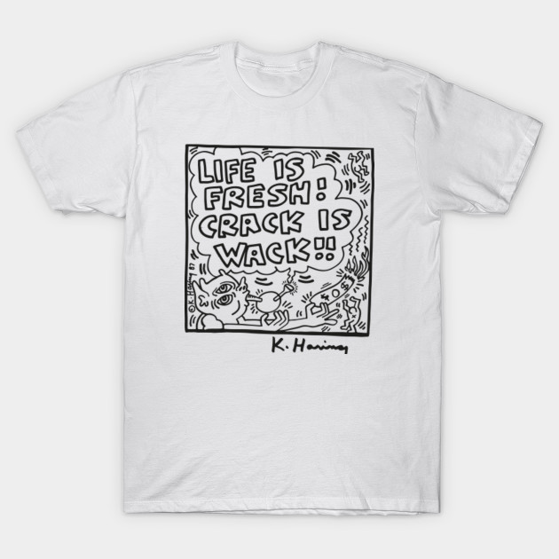 keith haring camiseta