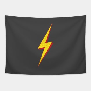 Lightning Bolt - Halftone Design Tapestry