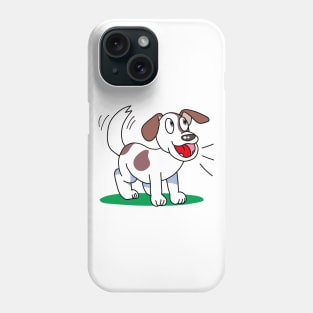 Dog pose call you Phone Case