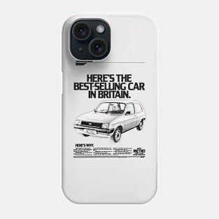 AUSTIN METRO - advert Phone Case