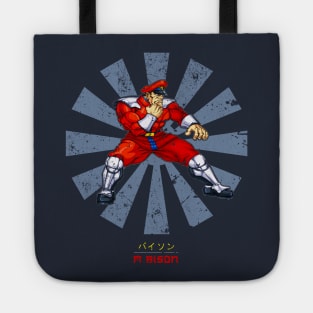 M Bison Retro Japanese Street Fighter Tote