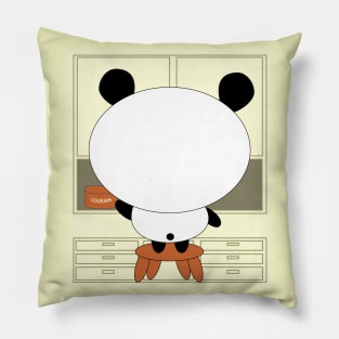 Motivational panda Pillow