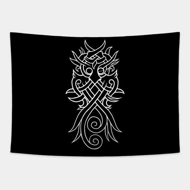 Odin – the one-eyed All-Father Tapestry by DanielVind