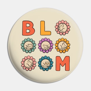 Bloom cats Pin