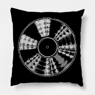 Vinyl LP Design (style 2) Pillow