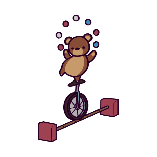 Circus Bear by ThumboArtBumbo