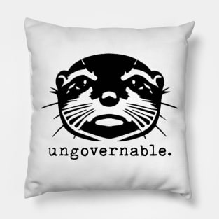 ungovernable. 841 otter Santa Cruz Pillow