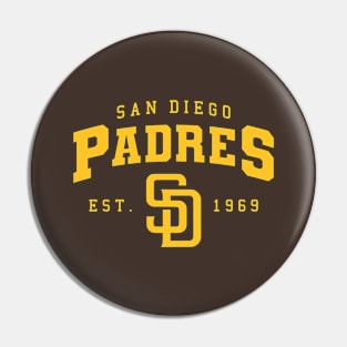 San Diego Padres Swinging Friar Pin – Pins By Pocs (Pokes)