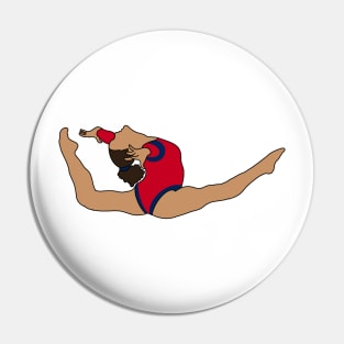 Laurie Hernandez Gymnastics Drawing Pin