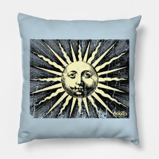 Sun-Yellow-Vintage Pillow