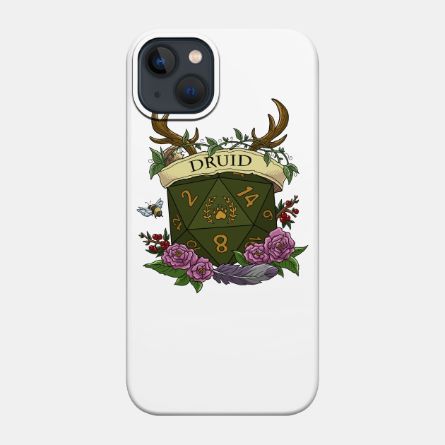 Dice Druid - Dnd - Phone Case